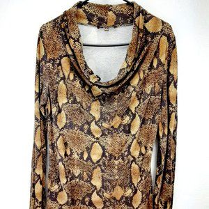 Adrienne Vittadini Cowl Neck Sweater size M